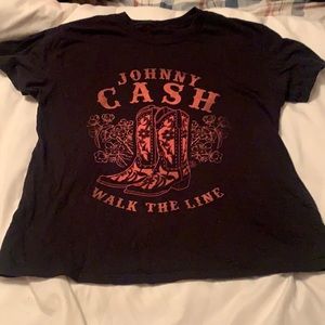 Women's Johnny cash t-shirt